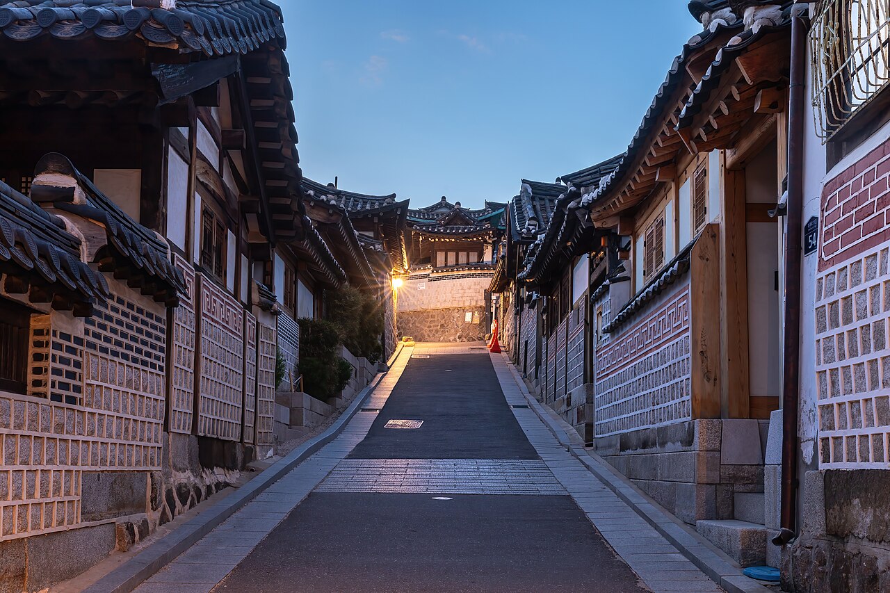 北村の路地