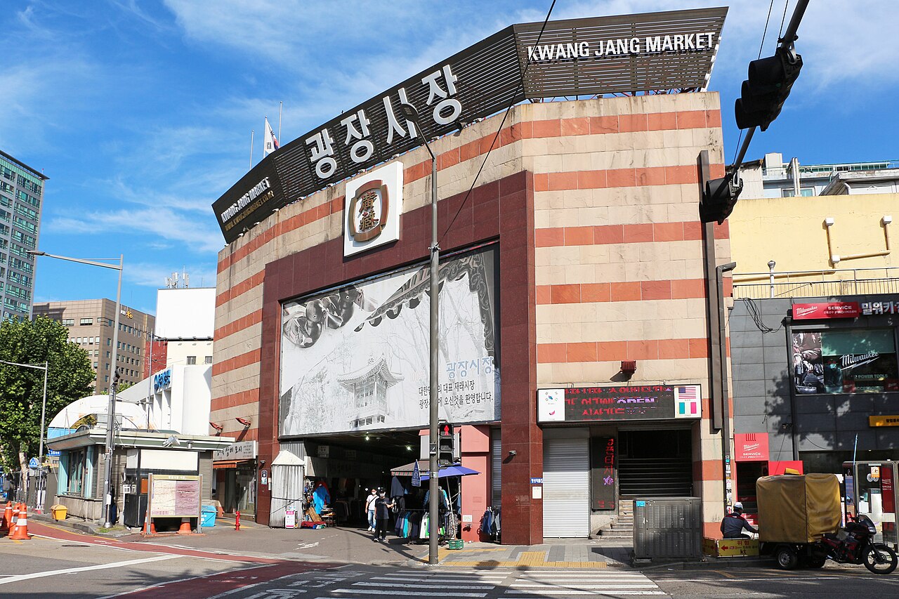 広蔵市場の屋台