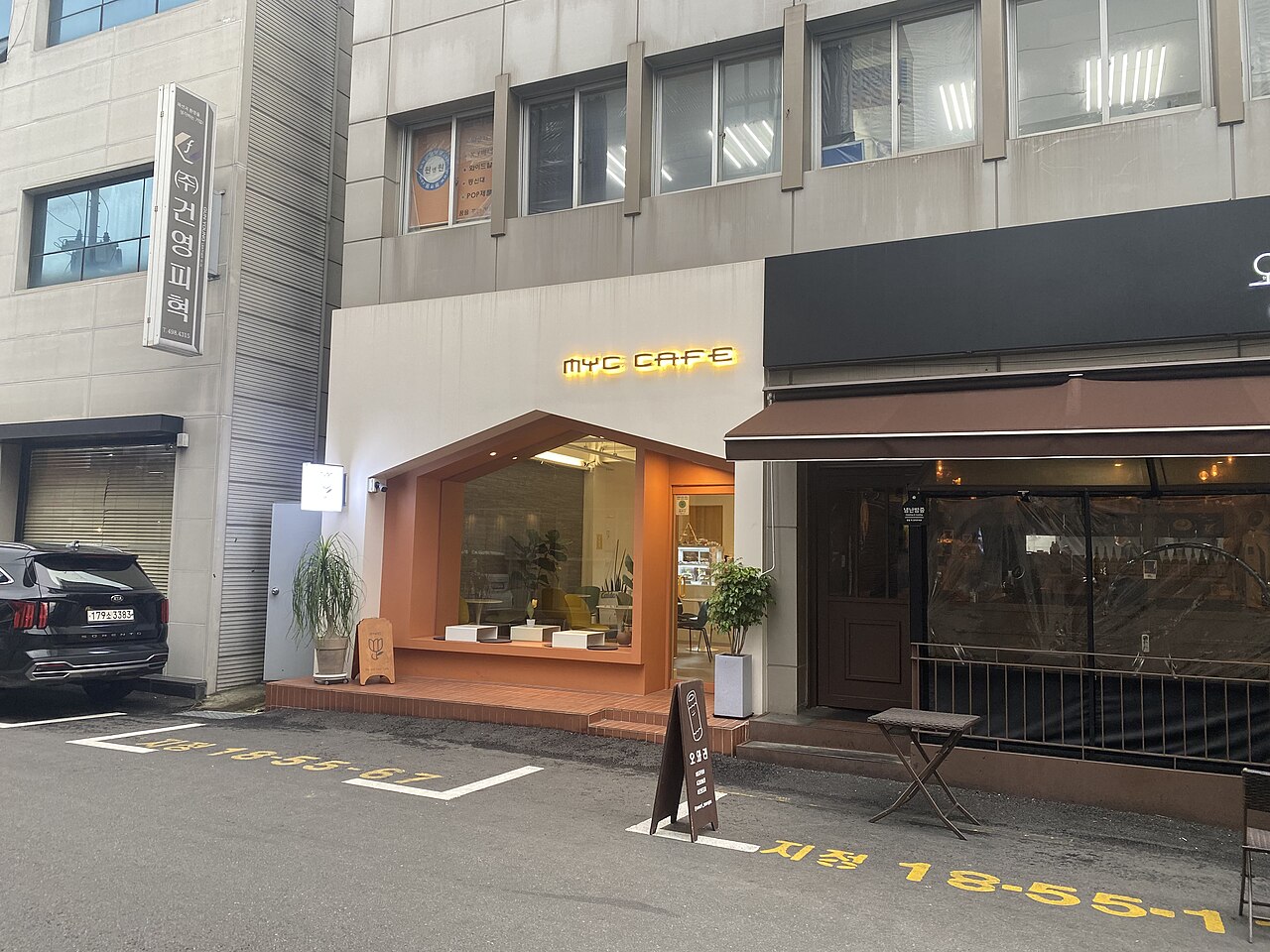 聖水洞のカフェ